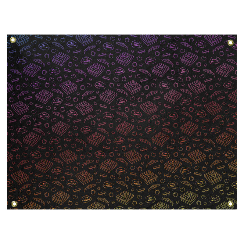 Tapisserie elizabeth pizza par katelyn Kitterman, H 27,5 po x l 37,5 po, Intérieur / extérieur
