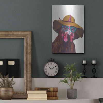 «Don't Be A Chicken Just Porter The Glasses» par Kamdon Kreations