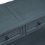 Console / canapé avec tiroirs de rangement et tablette inférieure pour le vestibule (bleu marine)-1298245170