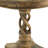 Mango Wood Twist Accent Table