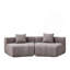 Canapé modulaire courbé Chenille-179405932-179405930