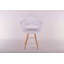 Chaise avec accoudoirs blanche Orduna-2075876128