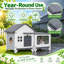 Weather Resistant Rabbit Small Animal Modular Habitat