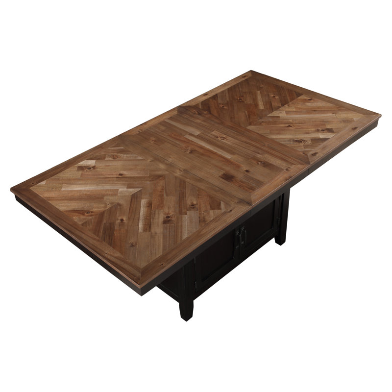 Table de comptoir de rangement rectangulaire 80 po Mendenhall