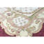Hand-Knotted High-Quality Beige and Wine Area Rug