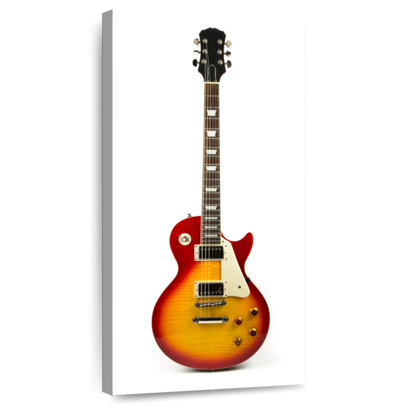 Guitare électrique classique, H 54 po x l 27 po