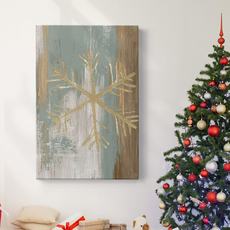 Art des Fêtes de Noël - Toile tendue avec châssis CLX III, H 18 po x l 12 po