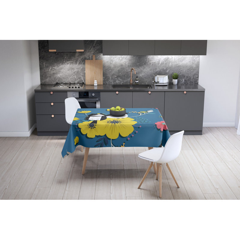 East Urban Home kitchen decoration, tablecloth, 140 x 200cm - Designed and made in Turkey