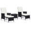 Chaise longue 3 pièces avec coussins-57393203-57393204