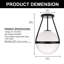 Plafonnier en verre Global-882266121