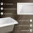 54" W X 32'' D Alcove Rectangular Bathtub Drop-in Soaking Right Drain Tub 3-Wall Acrylic White Bathroom Tub with Integrated Overflow