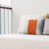 Blanc / Orange