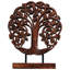 Sculpture Trezevant arbre de vie fait à la main, symbole de la force et de l'unité