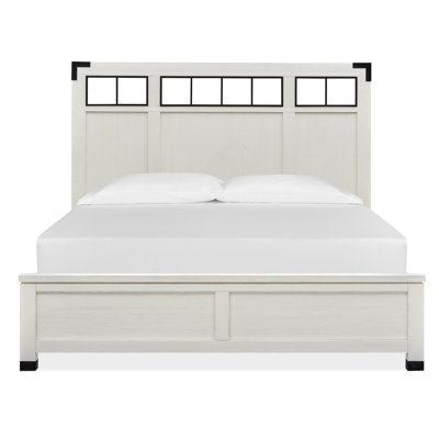 Blount Solid Wood Panel Bed
