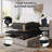 3-Side Guard Adjustable Bed with 14" Hybrid Mattress and Wireless Remote, Zero Gravity, Snoring Relief,Medium Firm-1830748417