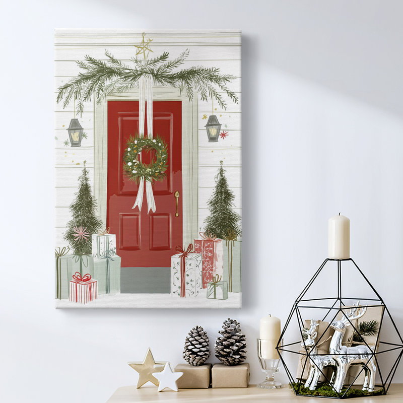 Art des Fêtes de Noël - Toile tendue avec châssis CCLX, H 27 po x l 18 po
