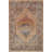 Sorrento Oriental Machine Made Power Loom Polyester Area Rug in Brown-78565280