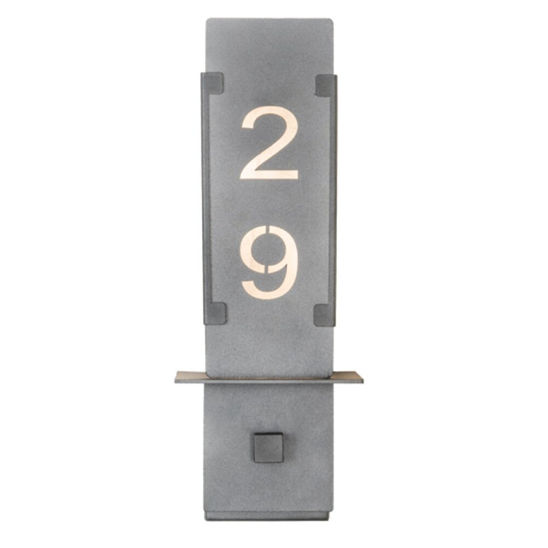 Estructura 2 - Light Flush Mounted Sconce