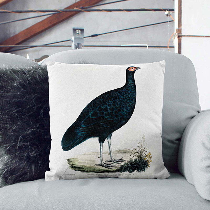 Square Throw Cushion, 55cm H x 55cm W x 20cm D