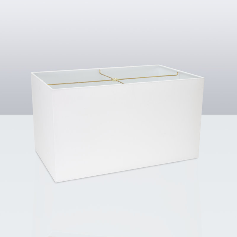 Rectangle Lamp Shade, White
