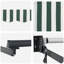 VidaXL Polyester Cover Retractable Patio Awning-126173573-126173580
