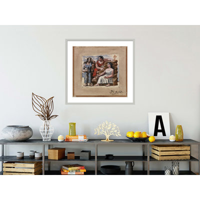 «Three Chiffres» par Pablo Picasso, impression giclée sur cadre