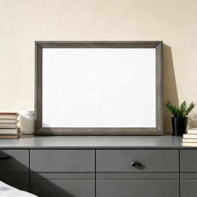 Escher Gray Oak Finish Mirror