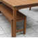 Fleur 7 - Person Wood Patio Dining Set with Rectangular Table