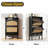 Flip-Door Shoe Cabinet With Charging Station-872399452