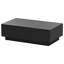 Table basse extensible ultrabrillante avec 2 grands compartiments de rangement cachés et 2 tiroirs, parfaite pour l'organisation du salon-2106803919