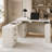 63'' W L-Shaped Electric Height Adjustable Desk