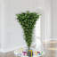 Upside Down Artificial Christmas Tree with LED Warm White Lights with Stand-1933243419-1901649178