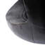 Table d'appoint Mgo Hollow, texture bois, noir-1059580032