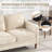 72.8''W Chenille Living Room Sofa 