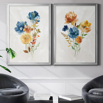 Summer Sprig I - ensemble de 2 reproductions d'art