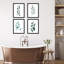 "Forest Plant", ensemble de 4 impressions murales encadrées "Forest Plant"-93011987-93011986