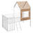 Metal Loft Bed With Ladder-114256616