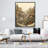 Intricate town hall - 48"x60" Framed canvas