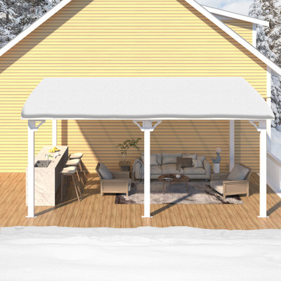 Aluminum Pergola with Canopy