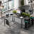 Functional  Modern L-Shaped Office Desk-541797720