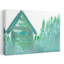 «Sea Glass Shanty Tranquil Abstract Contemporary Landscape Architecture», art mural-1824890460