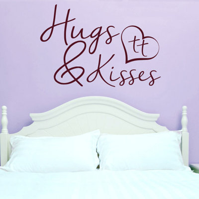 Hugs and Kisses Wall Sticker