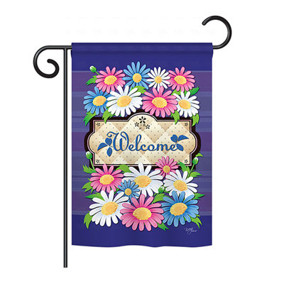 Drapeau de maison Kelle Daisies
