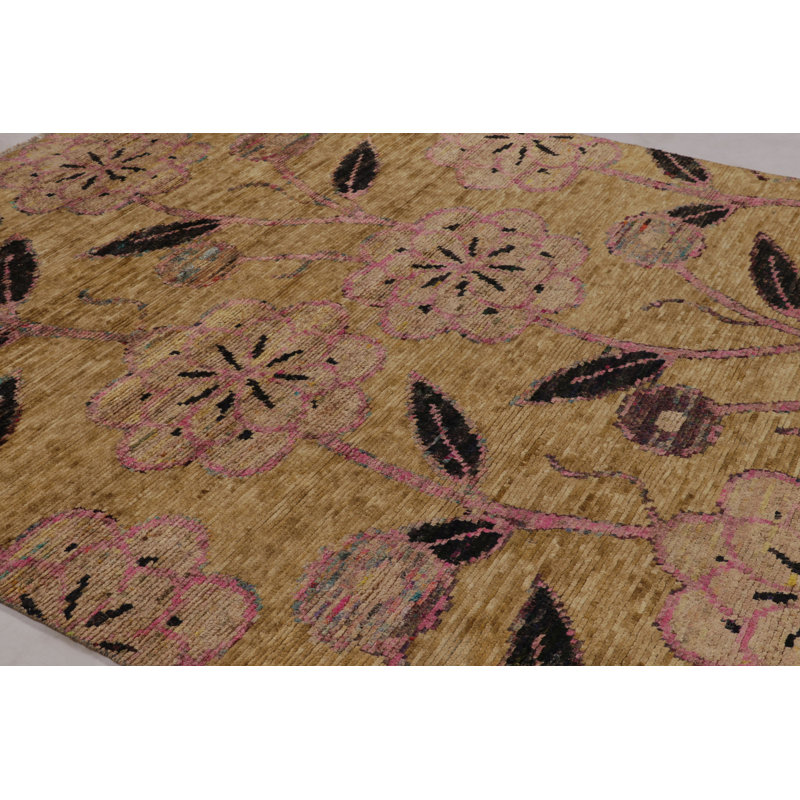 Modern One-of-a-Kind 7'10X10'2 Hand Knotted Area Rug