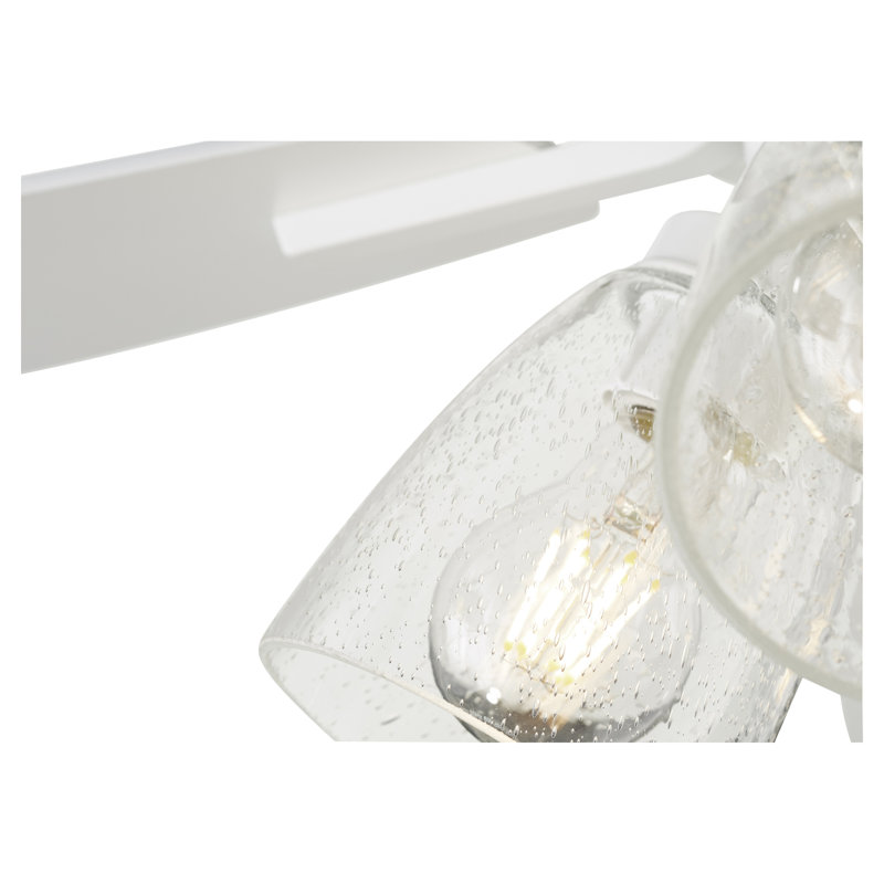 Aromas 52'' Ceiling Fan with LED Lights, Studio White