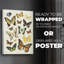 «Collection Flutter I», impression sur toile seulement - non encadrée-1950334516