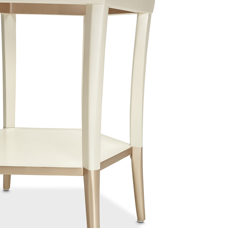 La Rachelle Glass End Table