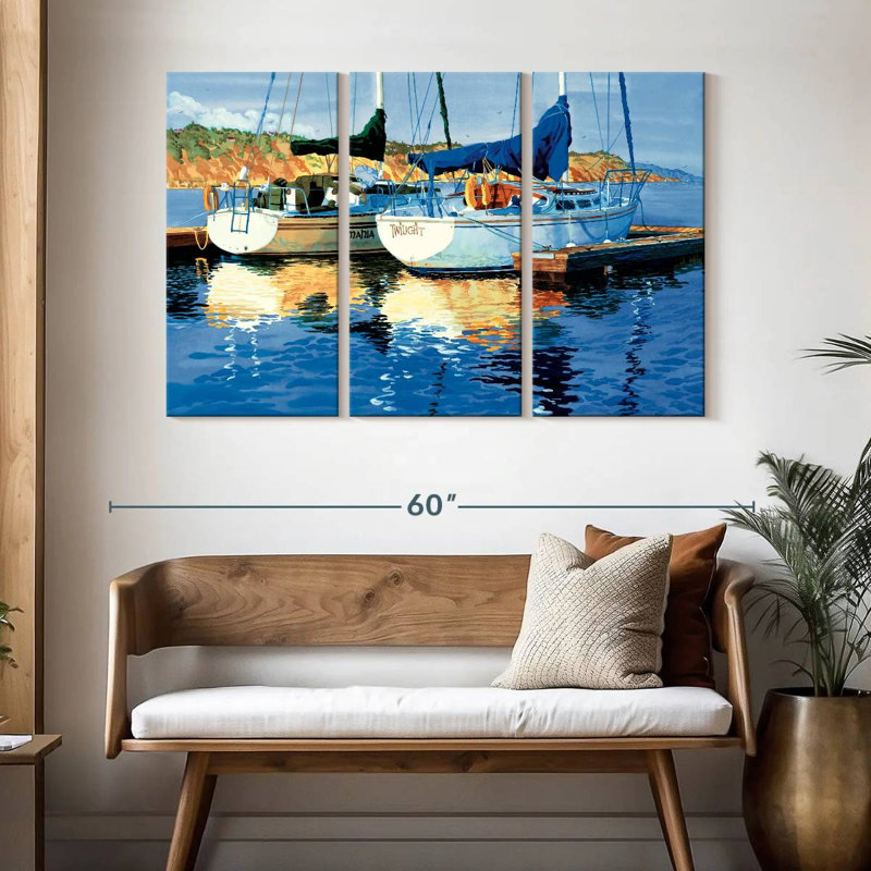 Mehar reflets sur la Gold Coast, H 32 po x l 50 po