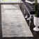 Tapis abstrait gris / bleu Daniel