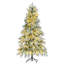 Arbre de Noël artificiel régulier (double) avec blanc Aiguilles vertes-1897836108
